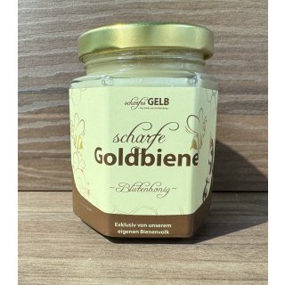 scharfeGoldbiene-Blütenhonig