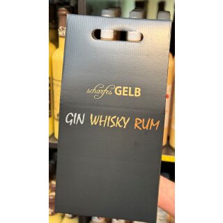 Sonderedition "Gin-Whisky-Rum" 3 x 500ml